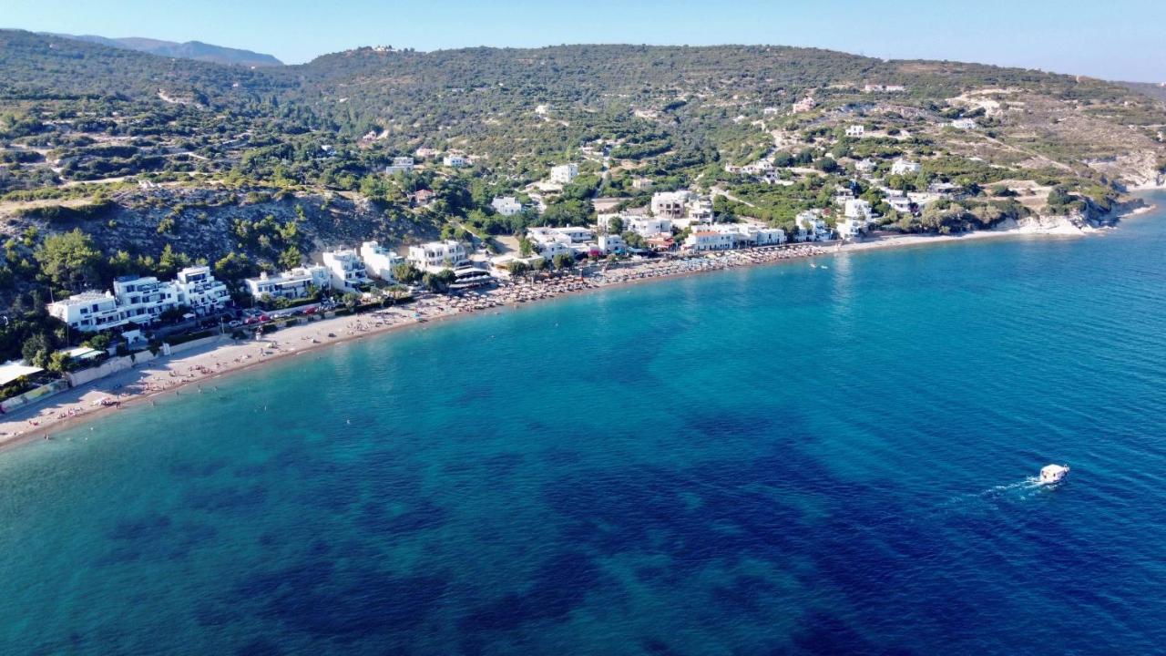 Yolanda Studios Paralia Agias Foteinis Exteriér fotografie