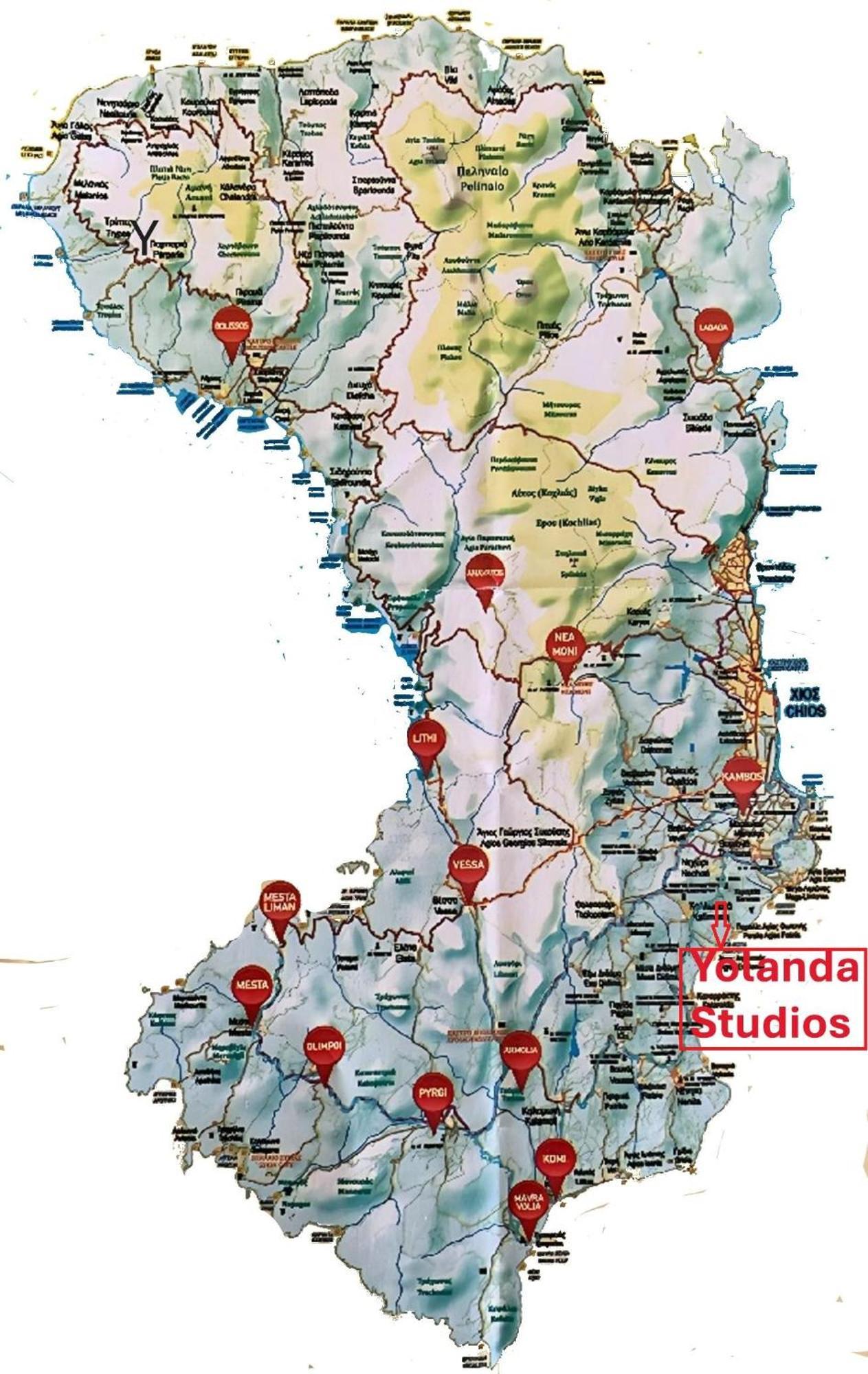 Yolanda Studios Paralia Agias Foteinis Exteriér fotografie